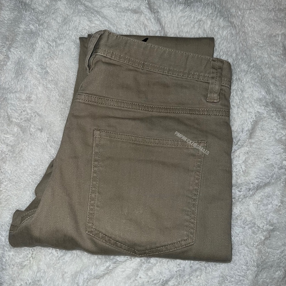 H&M mens skinny leg (regular waist) beige jeans size 30